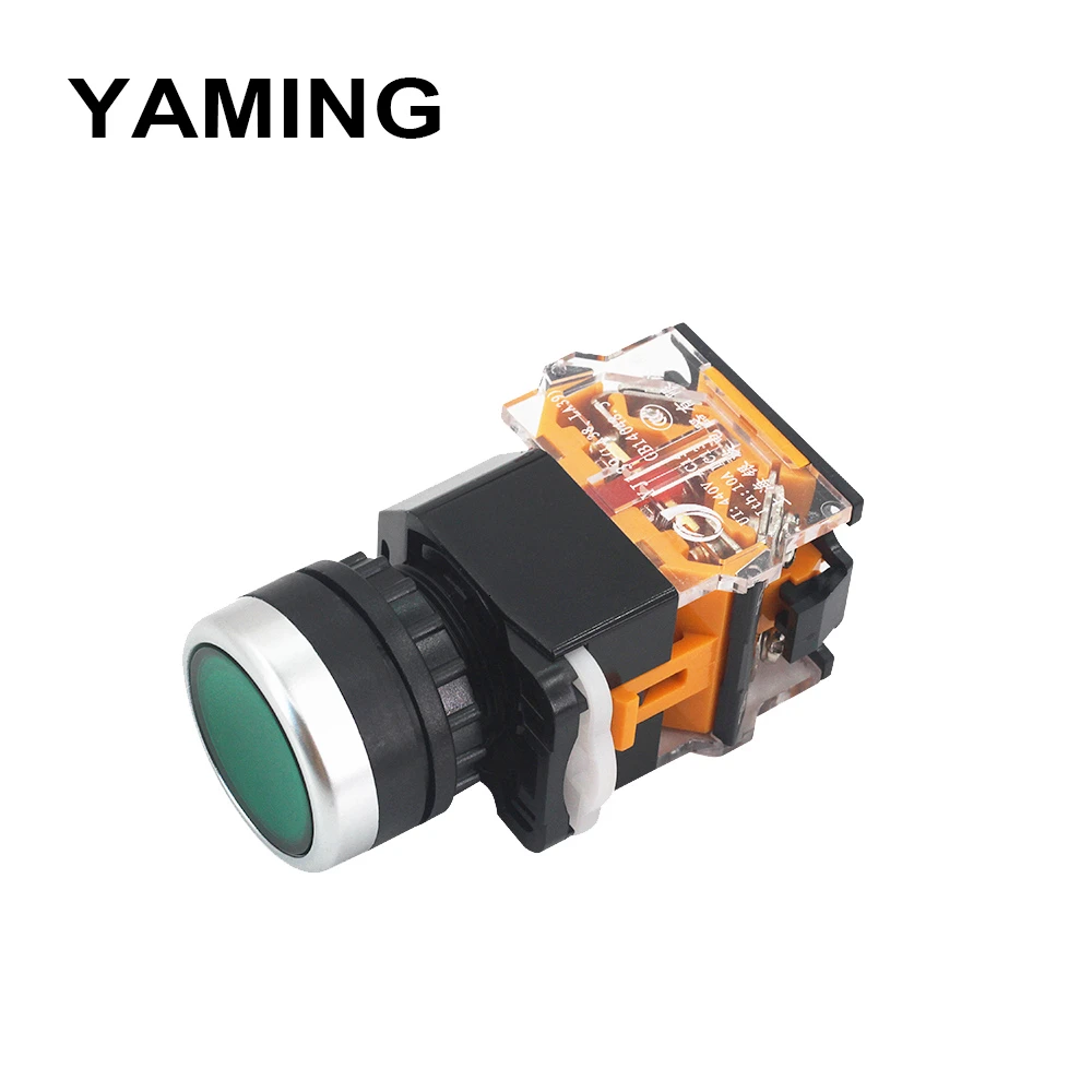 2 шт. Электрический кнопочный переключатель ВКЛ ВЫКЛ позиции 22 мм|Выключатели| |