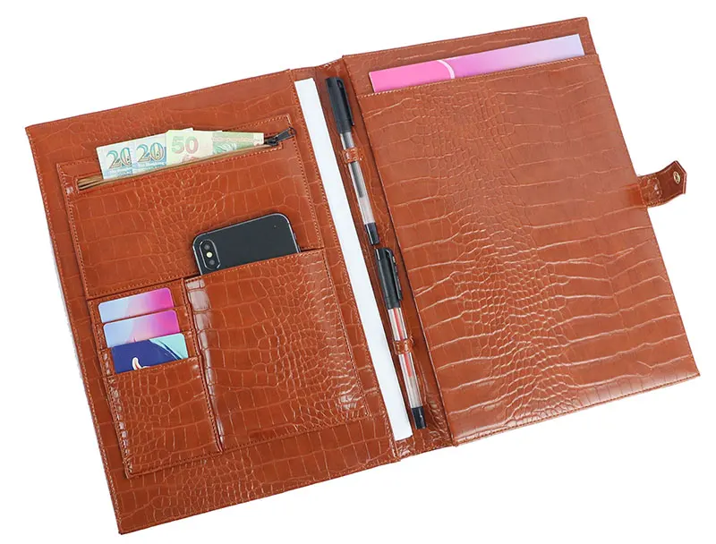 Лидер продаж, мужская сумка, мужская, модная, с узором «крокодиловая кожа», Padfolio, высокое качество, бизнес, А4, держатель для файлов, Роскошный чехол для Ipad, держатель