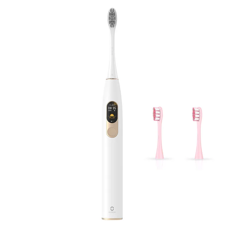add type 3 11 Mijia Oclean X sonic электрическая зубная щетка с 8 головками модернизированная Водонепроницаемая ультра звуковая автоматическая зубная щетка перезаряжаемая через USB - Цвет: add type 3