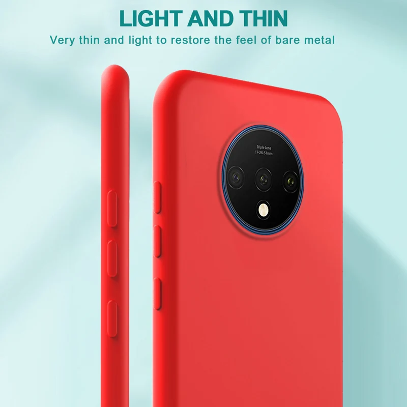 Для Oneplus 7T Pro чехол Роскошный жидкий силиконовый мягкий защитный чехол для Oneplus 7 Pro Чехол для Oneplus 7 противоударный чехол Funda