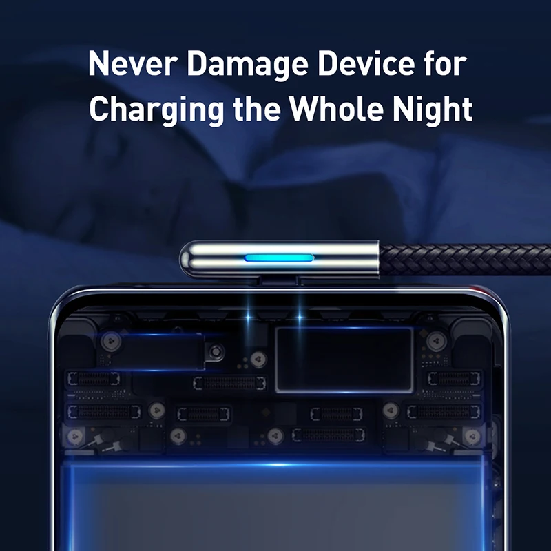 Baseus 40 Вт Освещение USB Type C кабель для Huawei Mate 30 20 P30 P20 P10 Pro Lite 4A тире зарядное