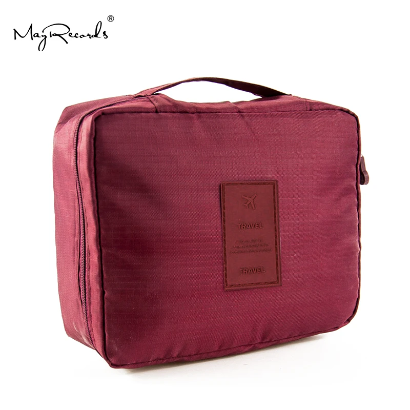 

Free Shipping Wine Red Outdoor Travel First Aid Kit Bag Home Small Medical Box Emergency Survival kit Treatment Outdoor Camping