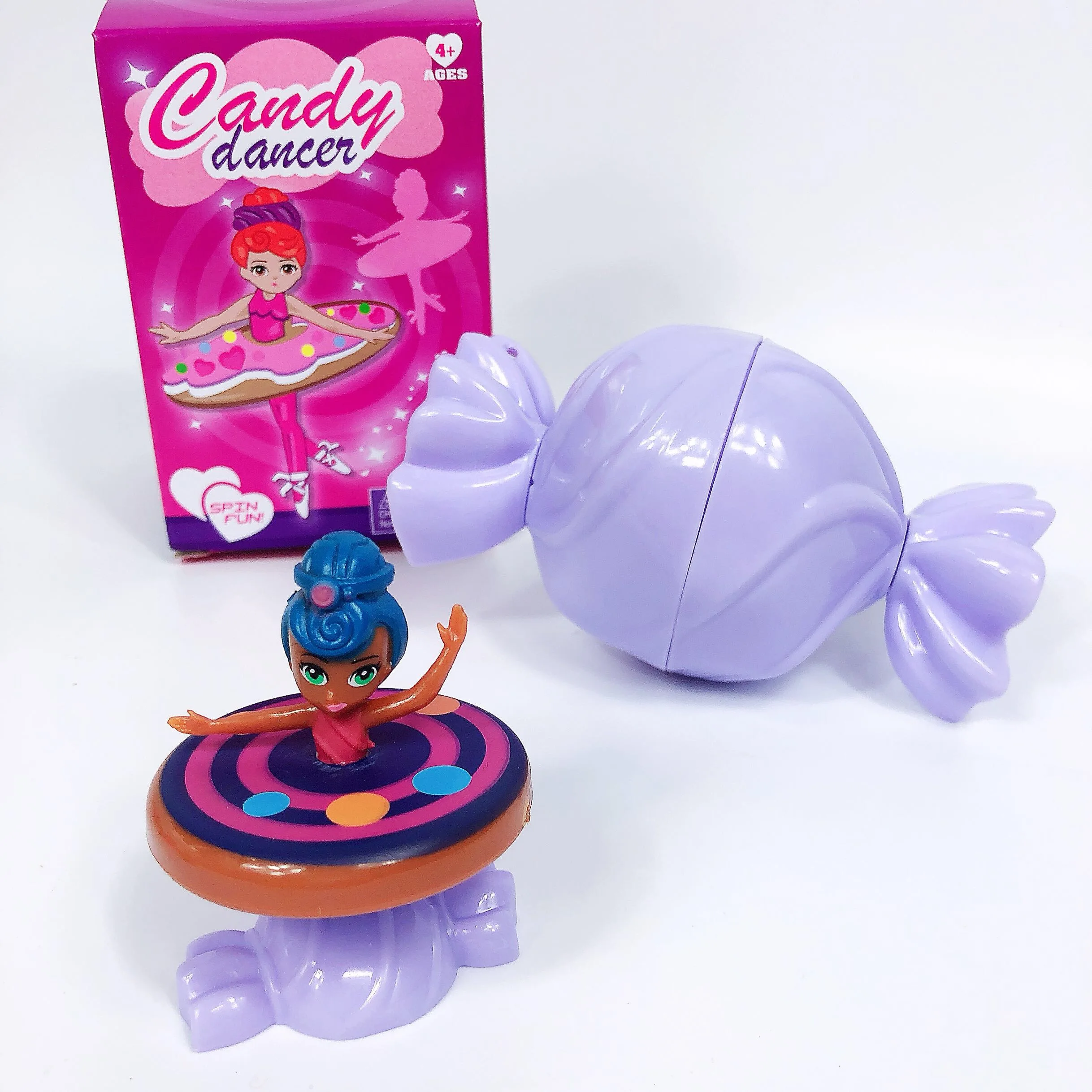1 шт. Необычные конфетные танцевальные спиннинговые куклы случайного цвета для