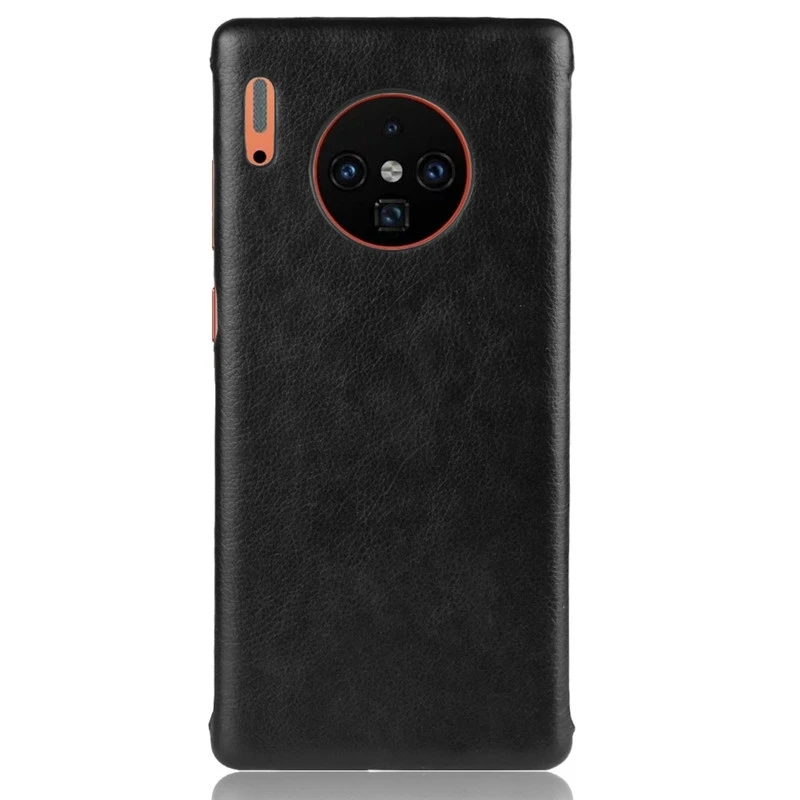 Black Кожаный чехол для huawei mate 30 Pro 5G 20 Lite Pro Чехол жесткая матовая задняя крышка чехол бампер для huawei mate 20 20 Lite Fundas Capa - Цвет: Black
