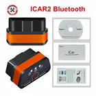 Vgate Icar2 Bluetooth OBD2 диагностический сканер ELM327 для всех OBD2 сканер протоколов для AndroidПК код ридер для большинства автомобилей