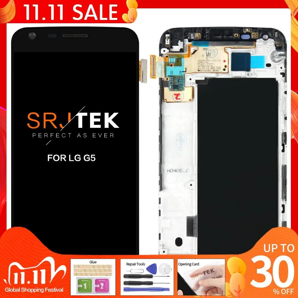 

Original For LG G5 SE LCD H850 H840 H830 H831 LS992 VS987 Touchscreen with Frame Display Digitizer Assembly Replacement Parts
