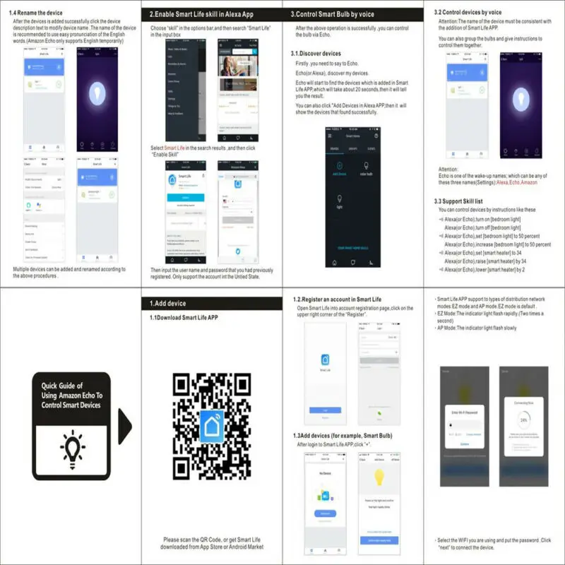 Новинка 2019 модная брендовая популярная умная Светодиодная лампа E27 с Wi-Fi и