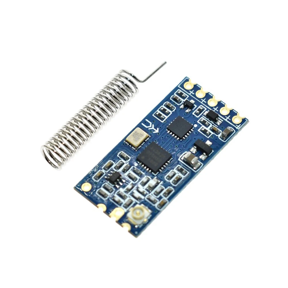 433 МГц SI4463 модуль беспроводного последовательного порта 1000 м Замена Bluetooth