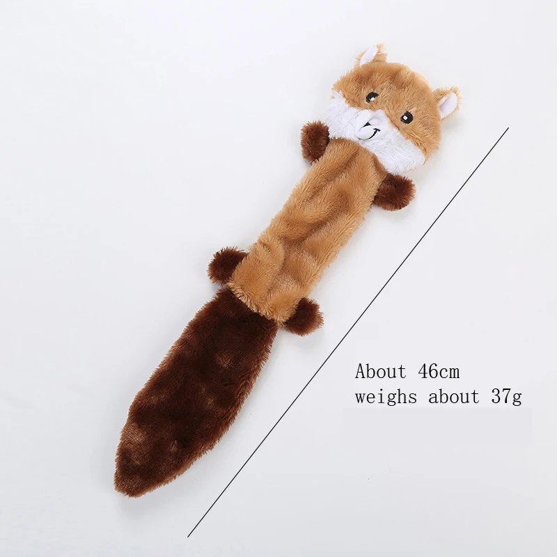 

Dog chews chew toys Animal styling Long plush leather toy Built-in BB call Plush material Teeth cleaning toys Fun Toys for Dogs