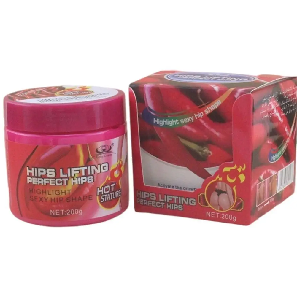 200 г крем для увеличения попы Hips подтяжка ягодиц быстрый рост увеличение Red Chili