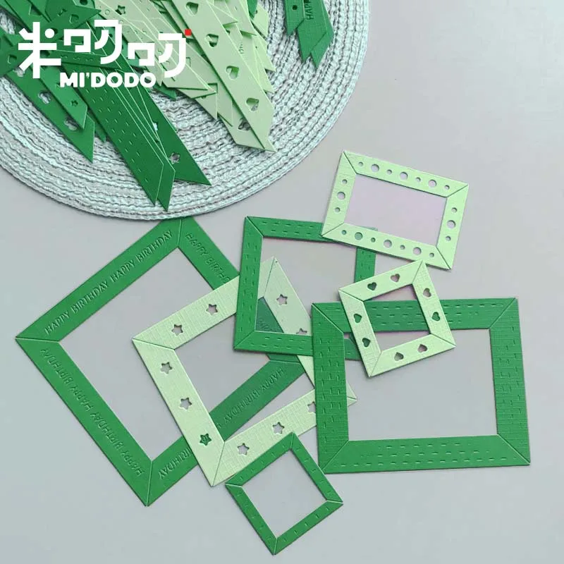 Металлическая фоторамка режущие штампы 2020 для скрапбукинга сделай сам