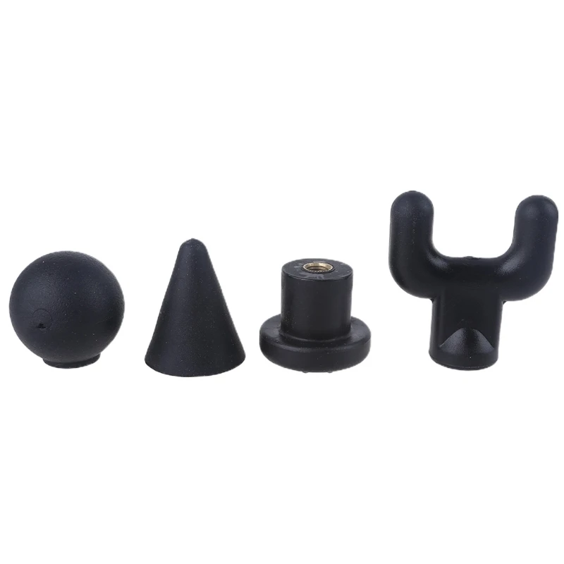 

6Pcs Body Percussion Replacement Head Set Muscle Deep Vibration Relaxation Bits C1FF