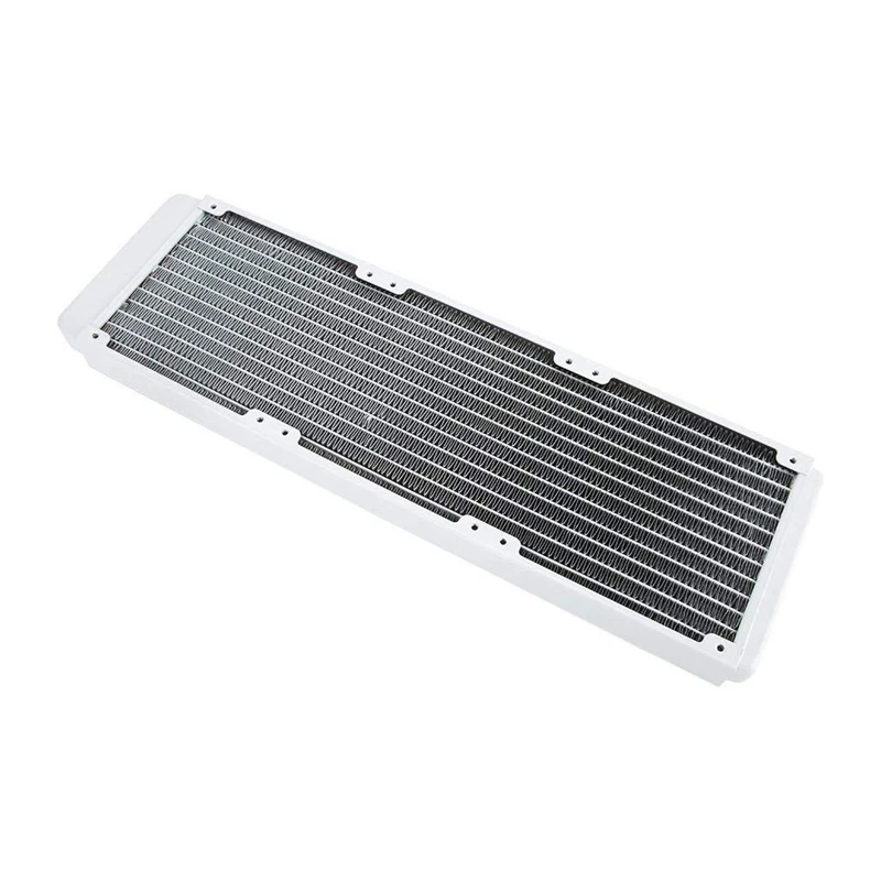 

FREEZEMOD TSRP-WP360 360mm Computer Pc Water Cooler Piano Paint White Copper Radiator Cpu Heat Sink