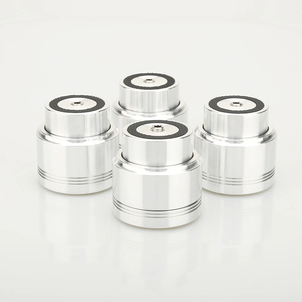 저렴한 앰프 알루미늄 피트 D48 X H41 방음 스파이크 4 피스, 자기 부상 피트, HIFI 오디오 스탠드 매트