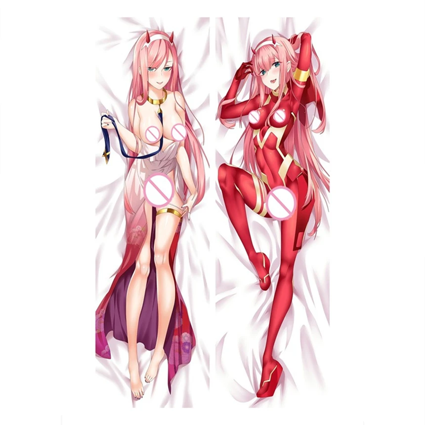 Подушка для тела Dakimakura из аниме kouhai-chan (миньон) двусторонняя наволочка с принтом в