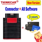Полный Программное обеспечение Thinkcar Thinkdiag, 3 года бесплатного обновления, полная система 15 сбросов, автоматический OBD2 сканер OBDII, диагностический инструмент PK elm327