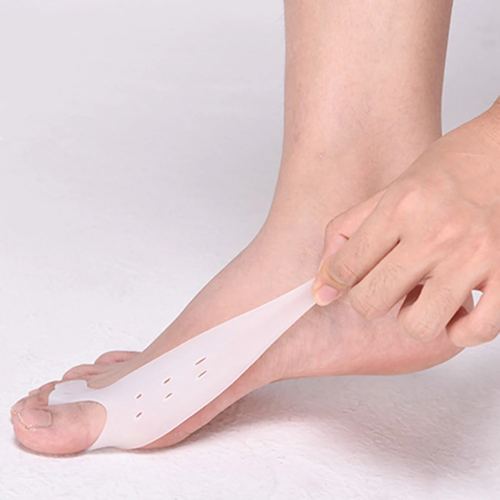 Разделители для ног с двумя отверстиями вальгусные Корректоры выпрямитель ухода