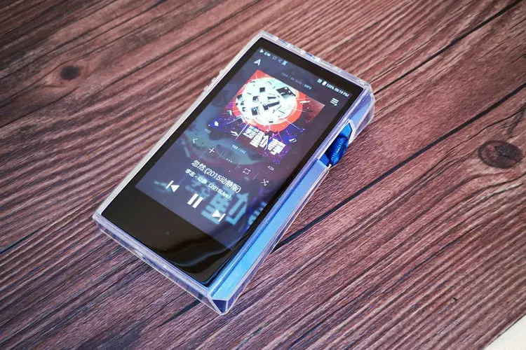 Мягкий прозрачный чехол из ТПУ для iriver Astell & Kern SP1000M / GOLD|Бамперы| |