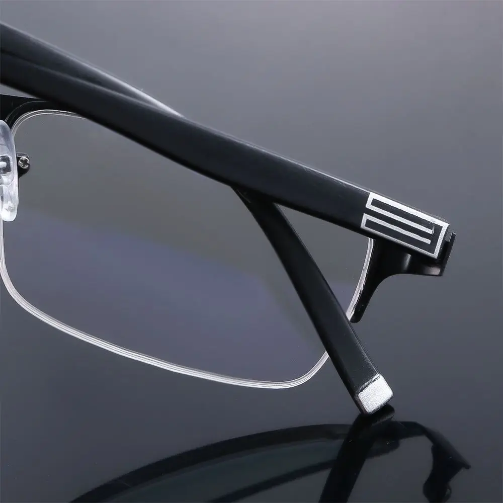 Мужские очки для чтения с прогрессивным мультифокусом HD для ближнего и дальнего зрения, автоматической коррекцией степени и защитой от синего света.