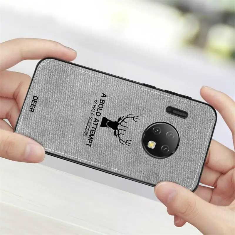 For Oneplus 5T 5 7T Pro 7 Protective Case Christmas Deer Cloth Cases 6T 6 Retro TPU Hard Back Cover Coque Fundas |