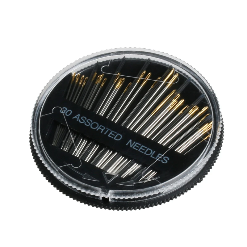 Европа и США золотой хвост ручной шитья коробка для иголок иглы 30 шт. Игла diy нить