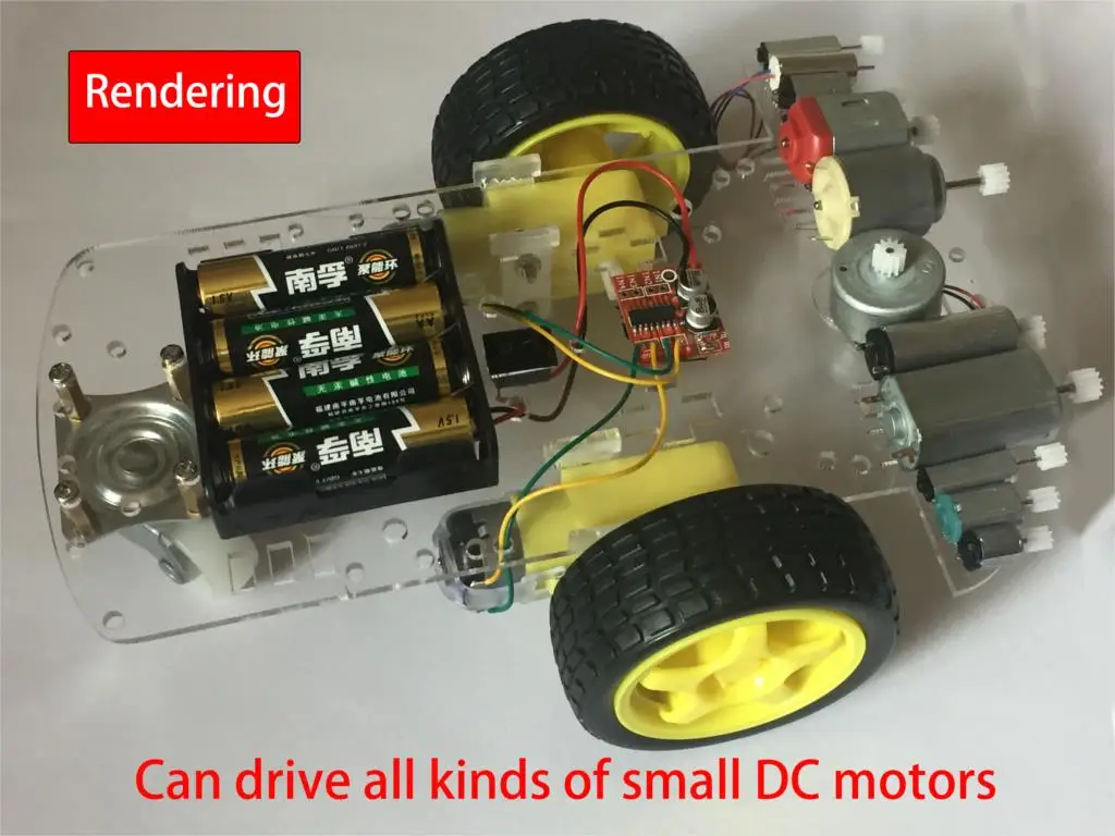 5A 2 полосный модуль драйвера двигателя постоянного тока PWM с двойной скоростью H