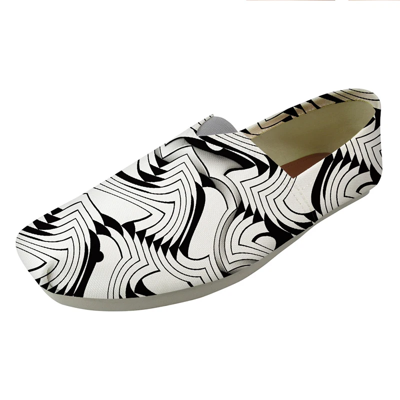 

Fashion Style Girl Nurse Doctor Print Women Sneakers Slip On Light Canvas Shoes Colorful Striped Pattern Zapatos Sport Training