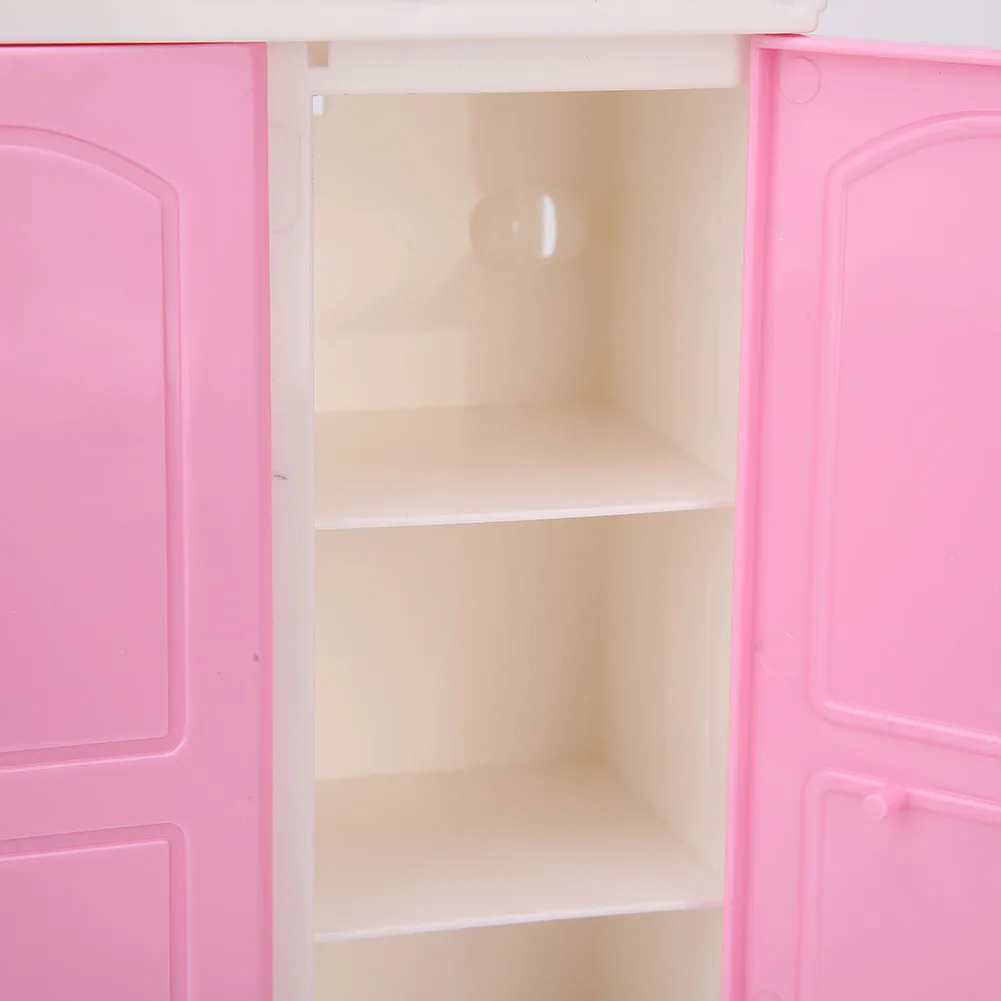 3 дверный кукольный домик шкаф куклы мебель аксессуары для игрушки девочек