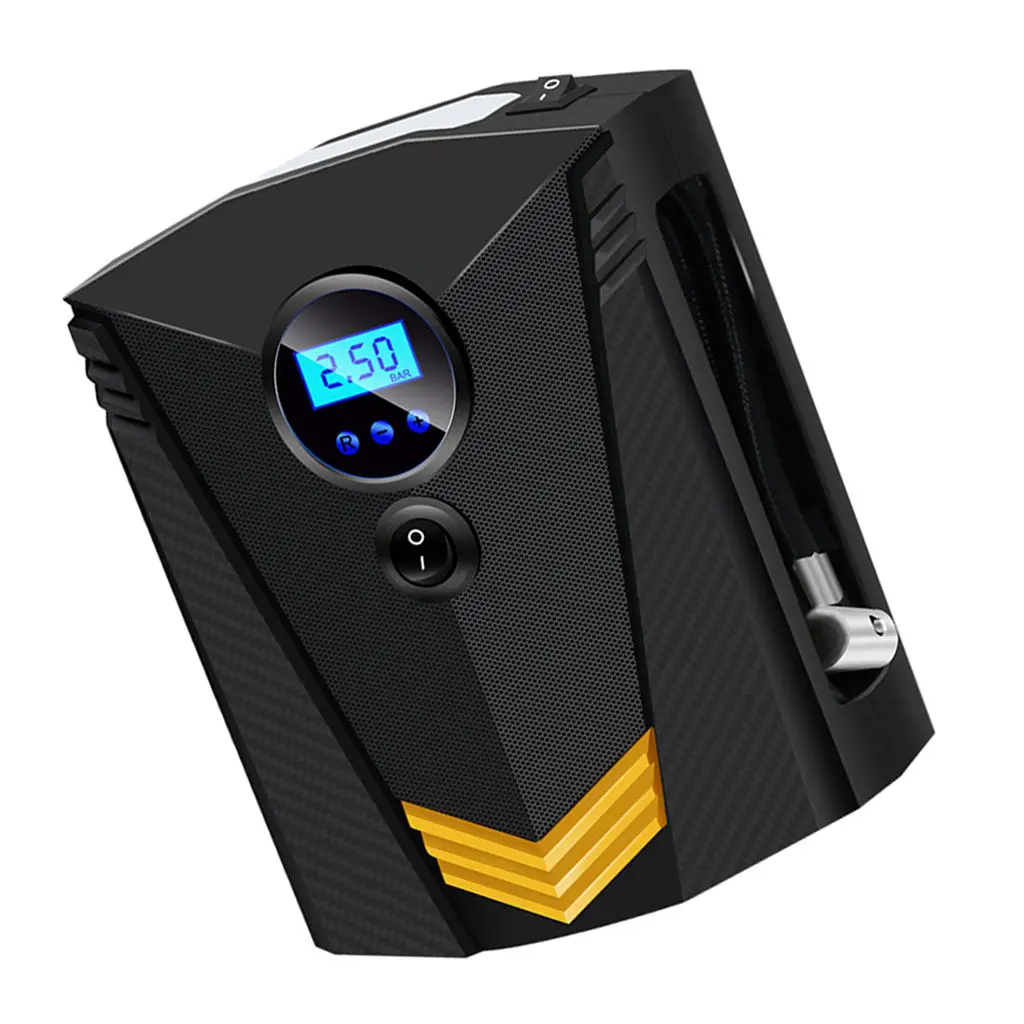 Портативный автомобильный насос для шин 12 В воздушный компрессор грузовиков на