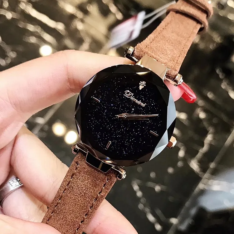 

LUXURY BRAND LADY CRYSTAL WATCH WOMEN DRESS WATCH FASHION ROSE GOLD QUARTZ WATCHES FEMALE STAINLESS STEEL WRISTWATCHES