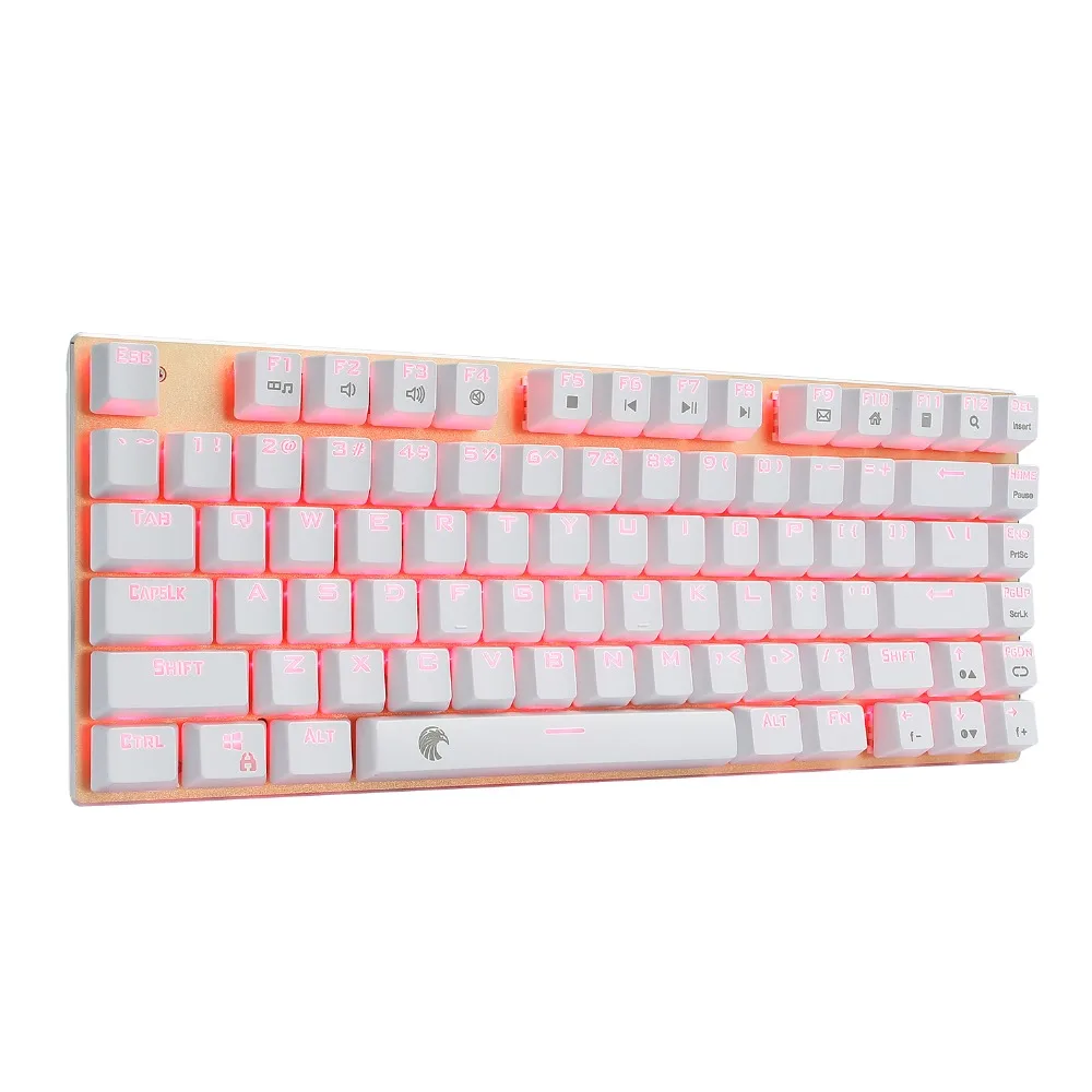 Z88 RGB подсветка маленькая механическая клавиатура Outemu переключатели без ключа без номера Pad 81 клавиша мини игровая клавиатура для машиниста геймера