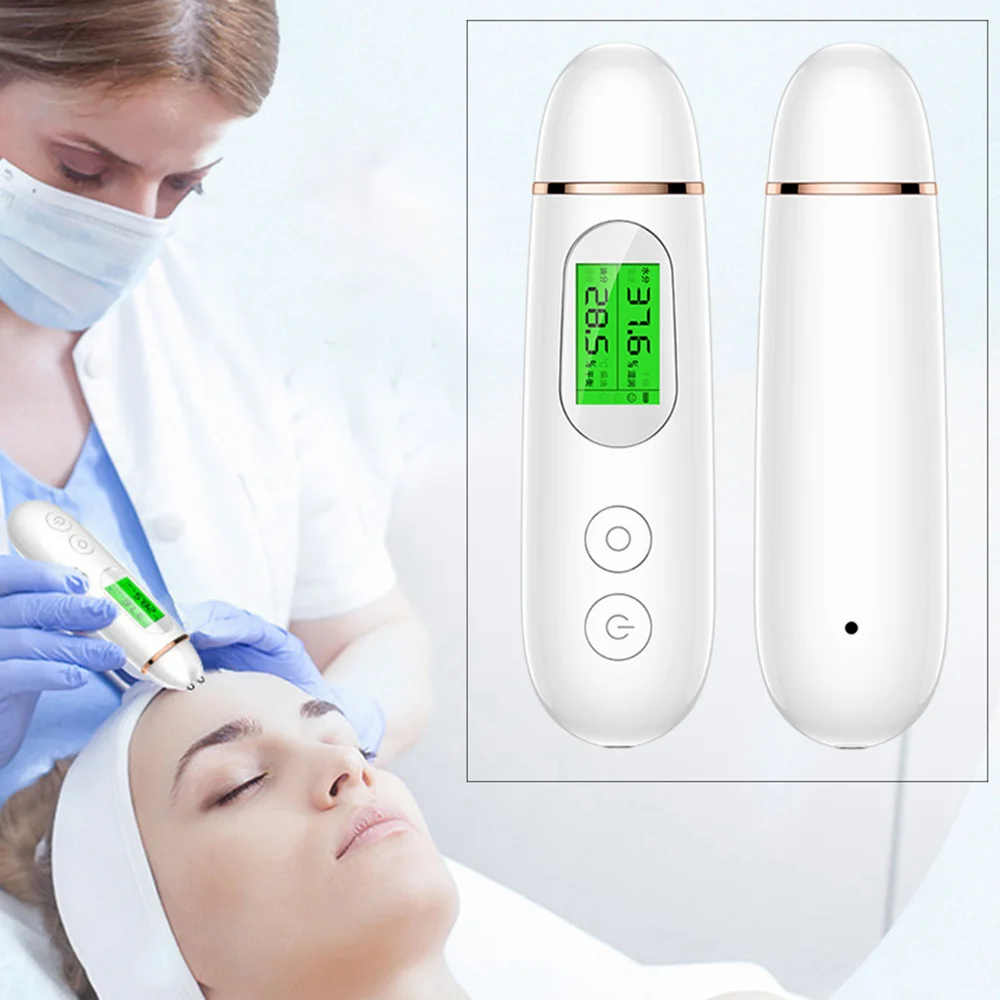 Анализатор кожи точное содержание масла в коже тестер воды Цифровой мультиметр