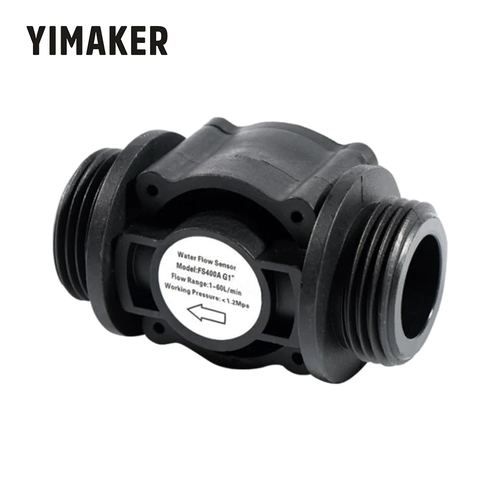 YIMAKER 1 дюймовый датчик расхода воды 0 5-60 л/мин управление скоростью DC5-18V пульсометр