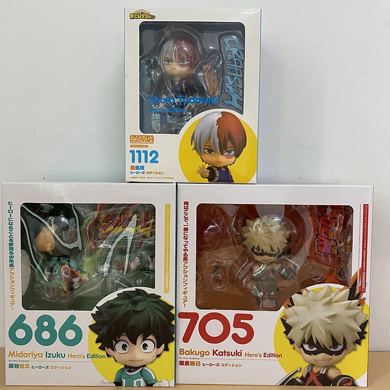 Аниме Моя геройская академия Bakugou Katsuki & Midoriya Izuku 686/705 фигурки героев из боку