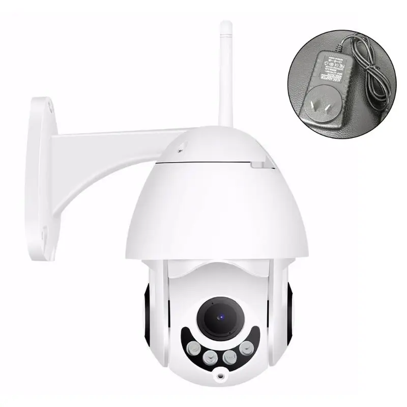 

Outdoor Waterproof Wireless WIFI IP Camera 1080P CCTV Surveillance Cam for Home Security Supplies with Four Lights