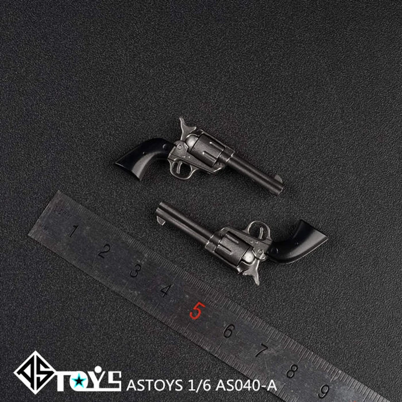 1/6 Solider аксессуары Colt револьверный пистолет оружие Модель