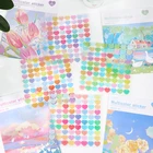 Красочная лента в форме сердца любовь декоративная наклейка для декора DIY для искусства ремесло поздравительная открытка лом книга