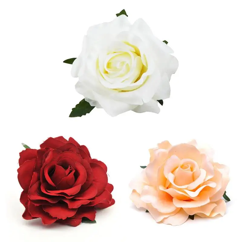 

Artificial Flowers DIY Art Silk Simulation Roses Fake Flowers for Home Office Garden Wedding Festival Party Wall Decoration