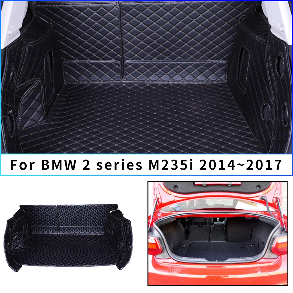 Коврики для багажника автомобиля Bmw 2014 2015 2016 кожа 2017 2 серии M235i под заказ |