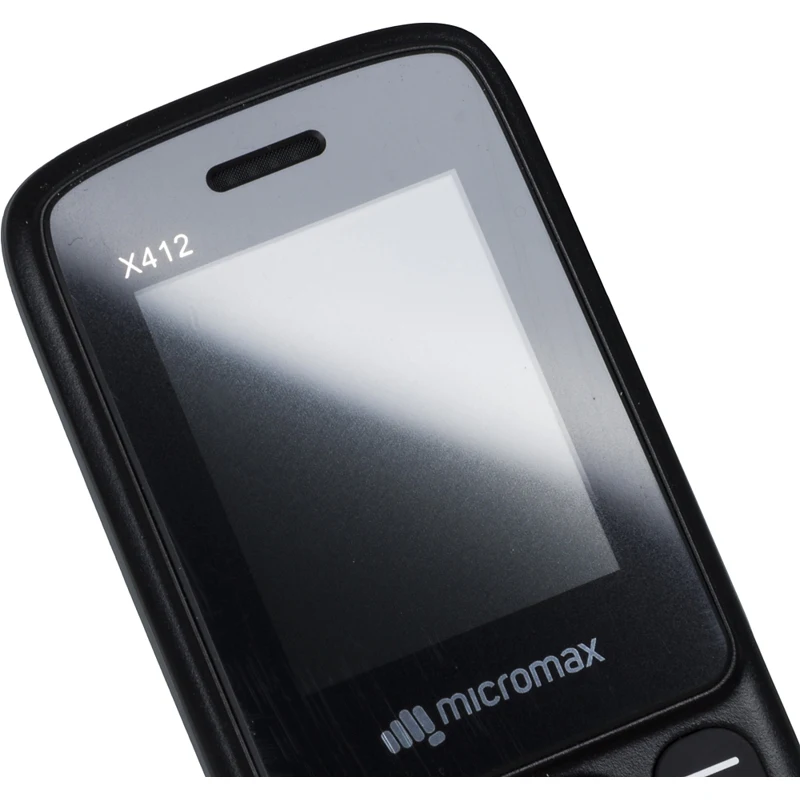 Mobile phone Micromax x412 32MB black/gray 2sim 1.77 &quotTFT 128x160 NYC |