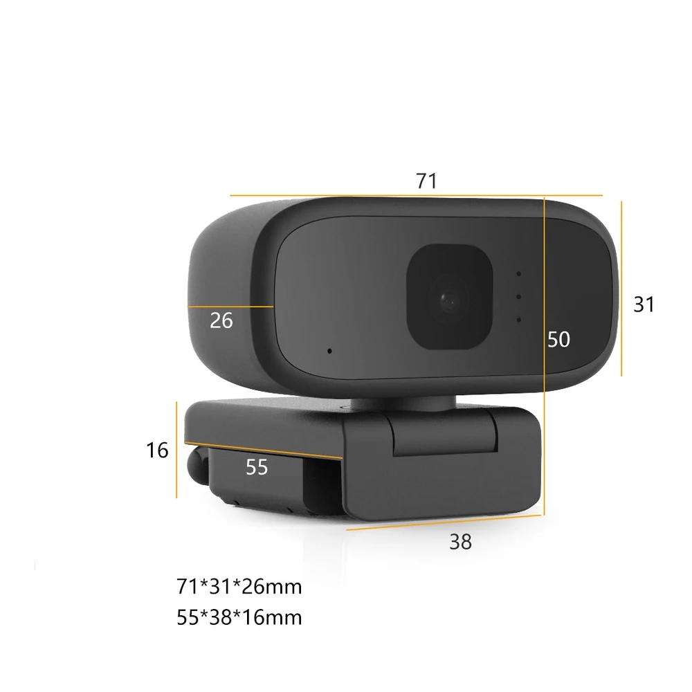 Мини веб камера с микрофоном Full HD 1080P|Дверные глазки| |