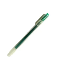 iron erasable pen green color ink gel pen erasable refill rod erasable pen washable handle school writing stationery gel ink pen