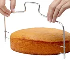 Нож для резки торта из нержавеющей стали, регулируемый кухонный инструмент для выпечки, нож для хлеба, инструменты для выпечки кондитерских изделий