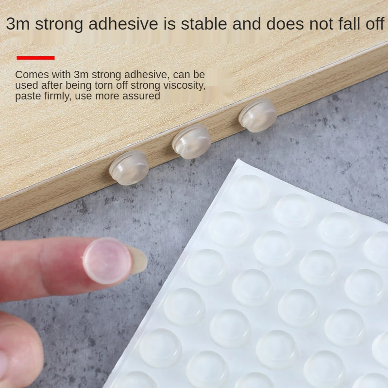 Anti-Collision Sticker Cabinet Door Mute Silicone Particle Buffer Silencer Colloid Self-Adhesive Furniture | Обустройство дома
