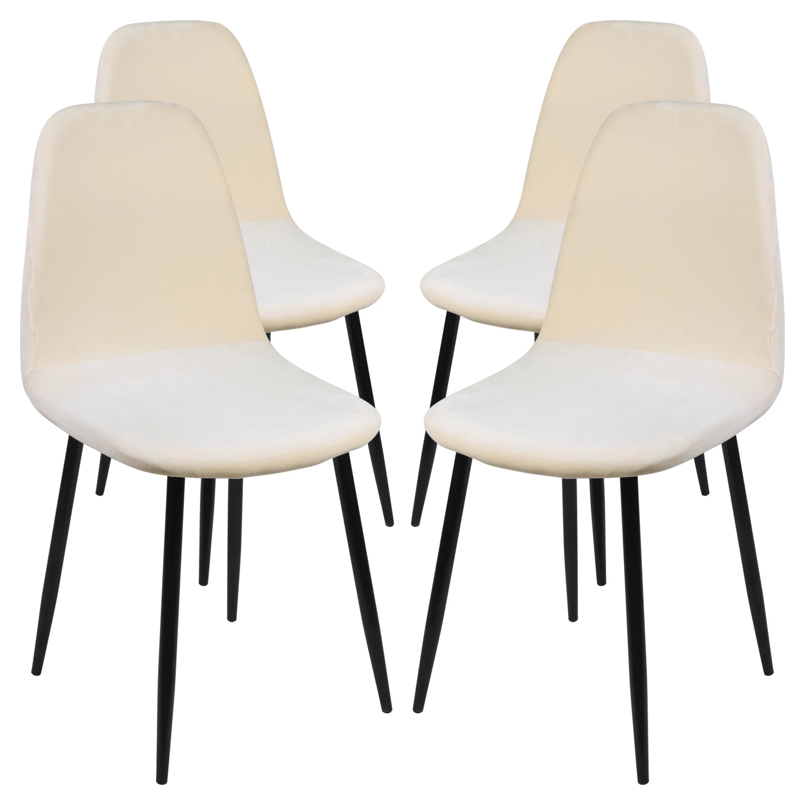 Чехол на сиденья 1/2/4/6 шт. для стула моющийся съемный чехол без подлокотника