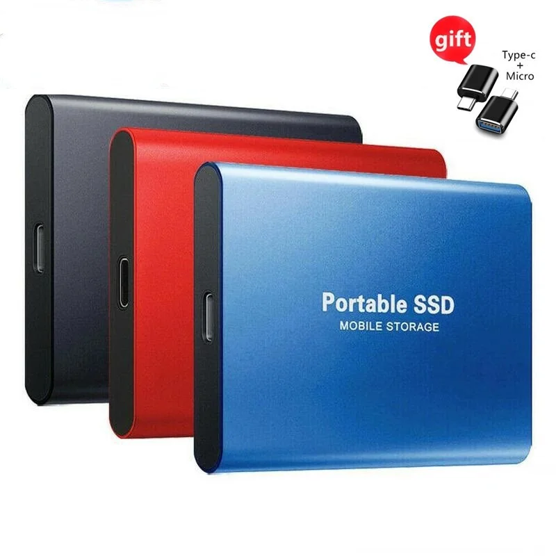usb 3 1 8tb ssd external moblie hard drive portable high speed hard disk for desktop mobile laptop computer storage memory stick free global shipping