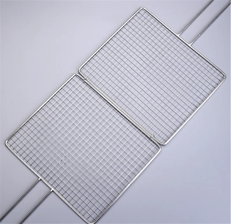 304 stainless steel round barbecue BBQ grill net meshes racks grid grate Steam Camping Hiking Outdoor Mesh Wire Net | Дом и сад