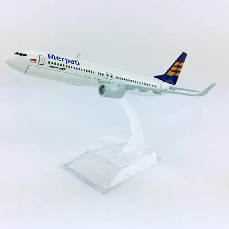 1/400 масштаб Boeing B737 800 Индонезия Merpati Airlines модель самолета игрушка самолет