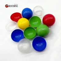 50pcs 58mm plastic surprise ball toy capsule toy colorful empty eggshell kids gift easy open soap making for vending machine