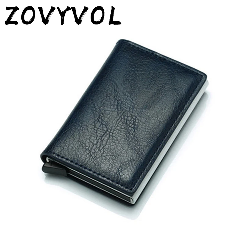 Прямая поставка мужской металлический держатель для карт RFID алюминиевый сплав